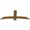 Ekena Millwork Bellingham Timber Gable Bracket, Western Red Cedar, 60"W x 25"H x 1 1/2"D x 5 1/2"F, 10/12 Pitch GBW060X25X0206BEL00SWR - alternate 5
